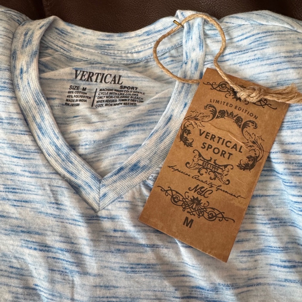 KEEP or RESELL! 4 NWT V-neck Pocket T-shirts 4 PACK! SLIM FIT $128 retail! - Picture 14 of 16